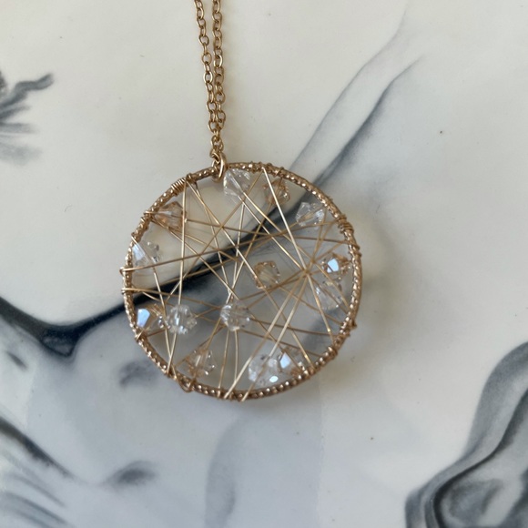 Dream catcher necklace - Picture 2 of 3